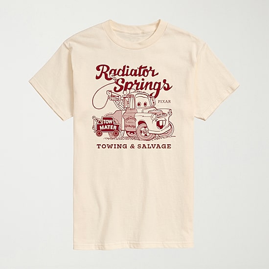 Novelty Mens Crew Neck Short Sleeve Regular Fit Cars Graphic T-Shirt