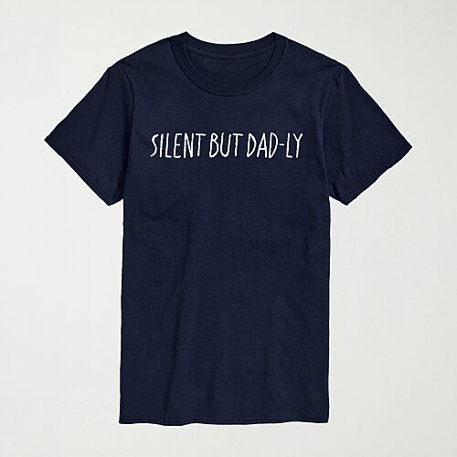 Novelty Mens Crew Neck Short Sleeve Regular Fit Graphic T-shirt In Blue