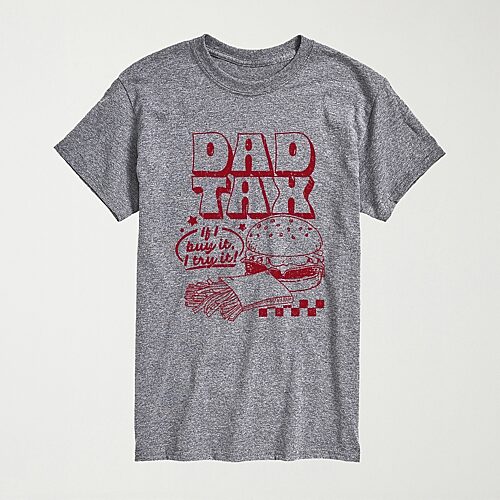 Novelty Mens Crew Neck Short Sleeve Regular Fit Big And Tall Graphic T-shirt In Gray