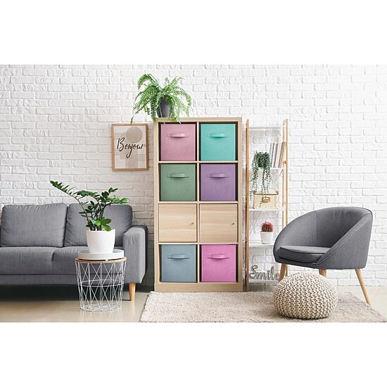 Sorbus 6 Pack 13"  Foldable Cubes With Handles- Storage Cube