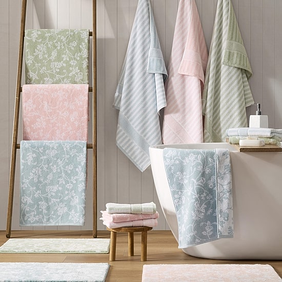 Laura Ashley 2-pc. Bath Towel Set