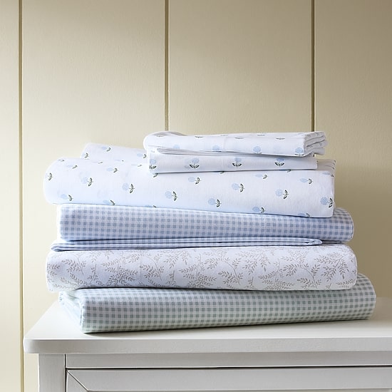 Martha Stewart Cotton Percale Sheet Set