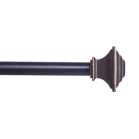 Kenney® Fast Fit™ Easy Install Mission Curtain Rod