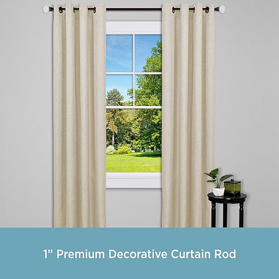 Kenney Claremont Mashapee 1 IN Curtain Rod