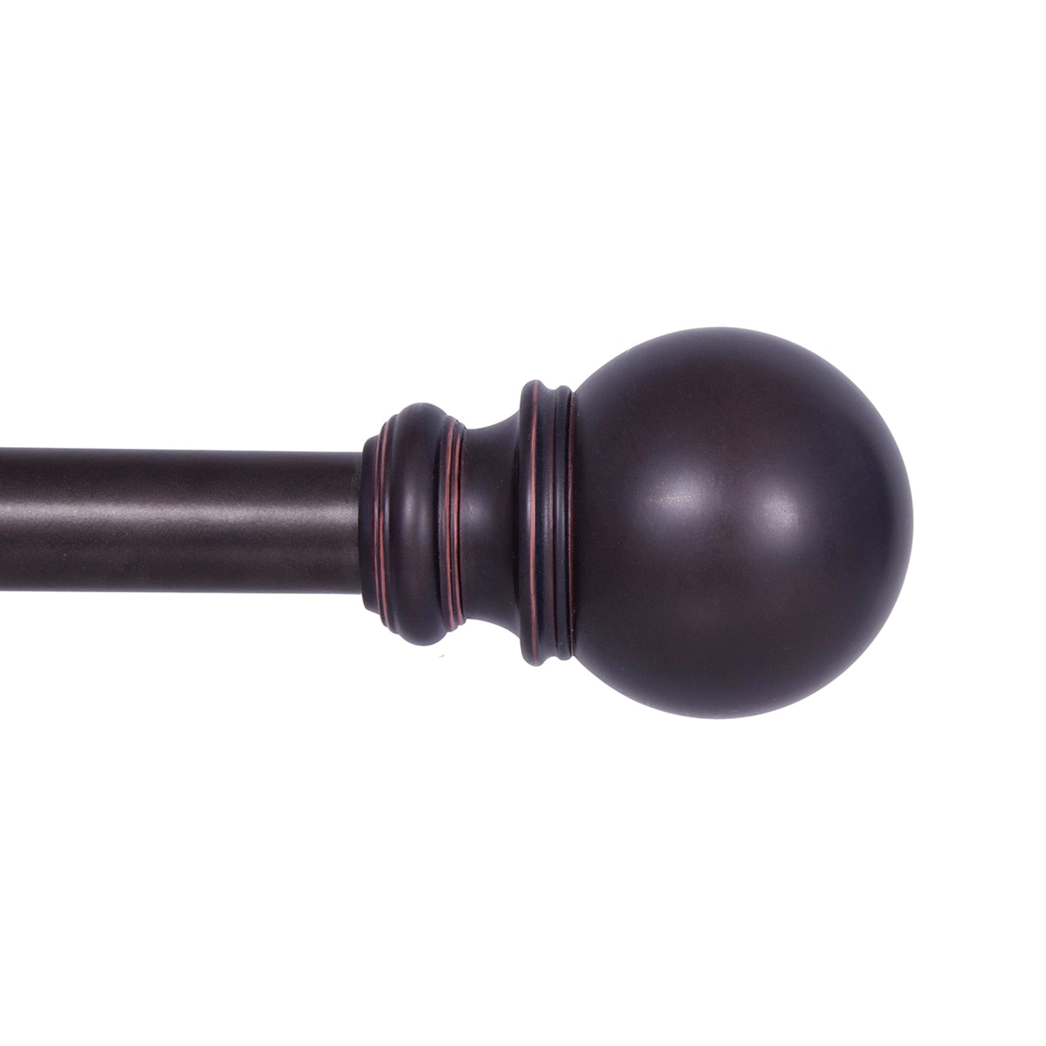Kenney Bryce Ball 3/4 Adjustable Curtain Rod