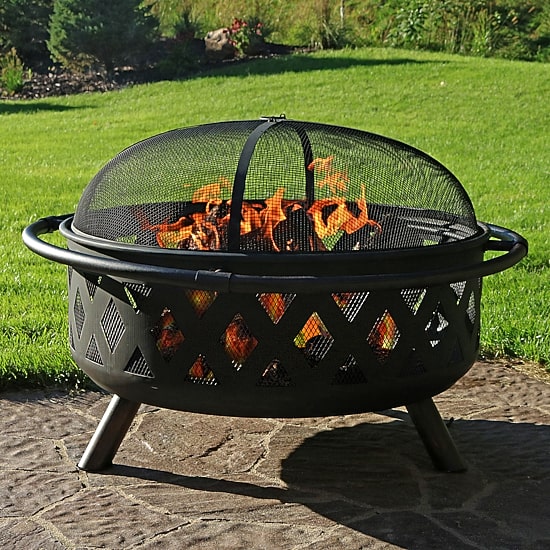 Sunnydaze Collection Portable Weather Resistant Fire Pit