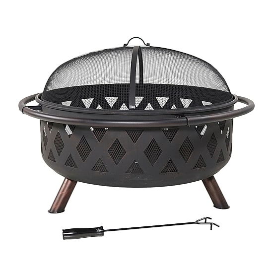 Sunnydaze Collection Portable Weather Resistant Fire Pit
