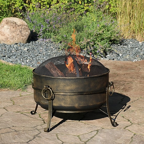 Sunnydaze Collection Weather Resistant Fire Pit