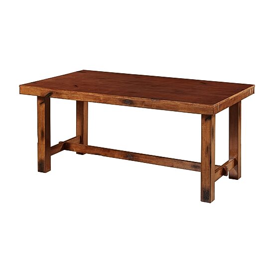 Huntsman 6-Piece Rustic Farmhouse Solid Wood Dining Set