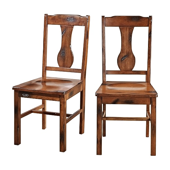 Huntsman 6-Piece Rustic Farmhouse Solid Wood Dining Set