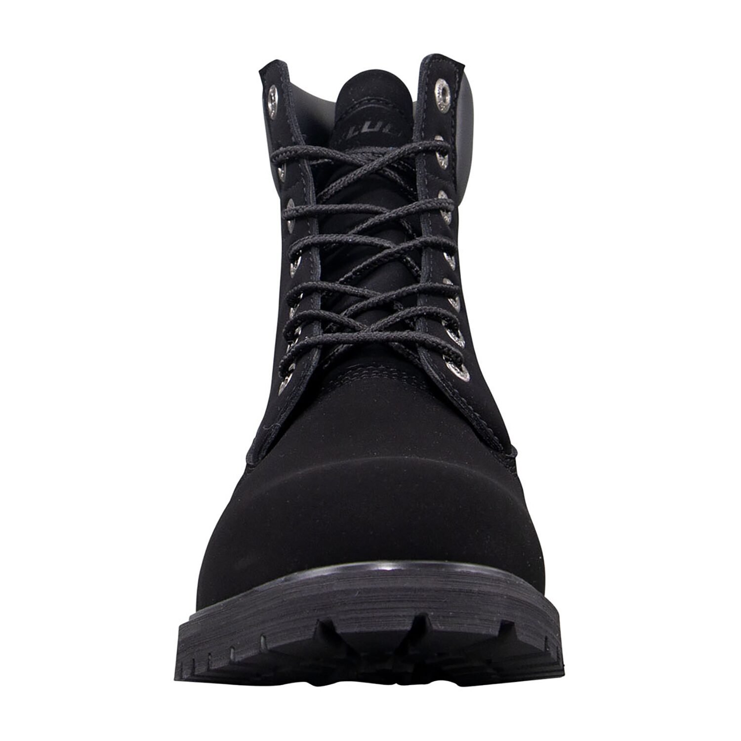 Lugz Mens Convoy Fleece Wide Block Heel Lace Up Boots