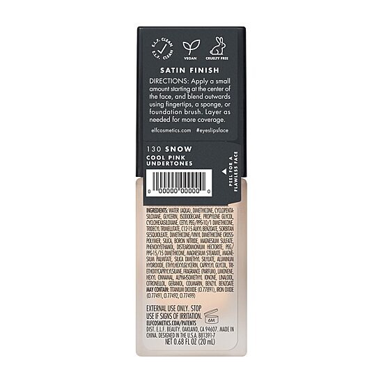 e.l.f. Flawless Satin Foundation