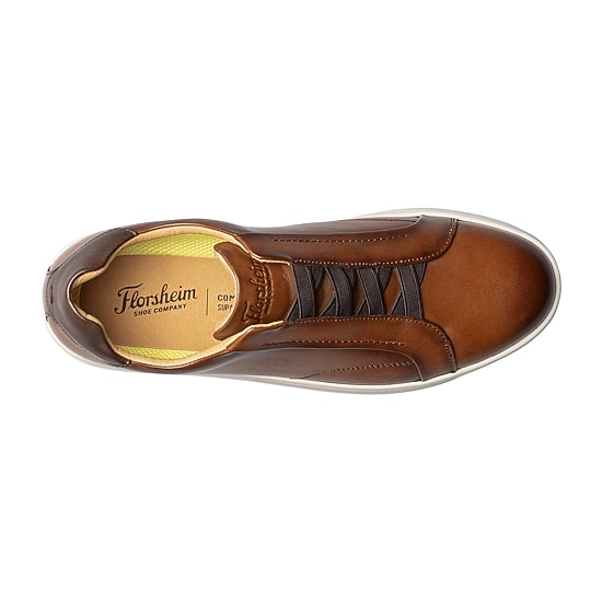 Florsheim Mens Monopoli Elastic Lace to Toe Sneakers