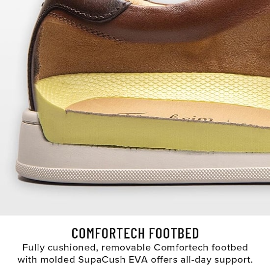 Florsheim Mens Monopoli Elastic Lace to Toe Sneakers