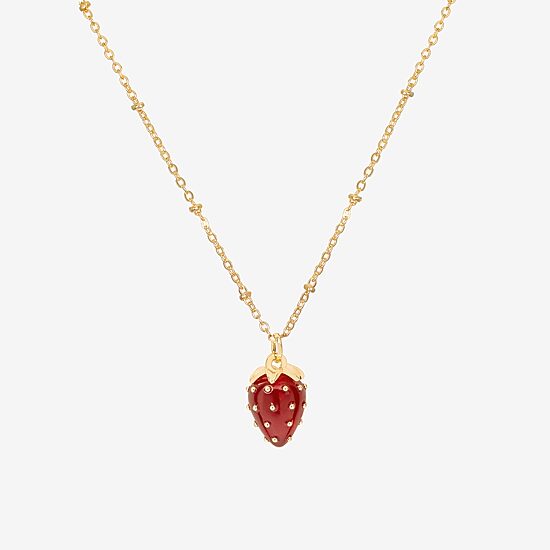 Bijoux Bar Womens 16 Inch Pendant Necklace