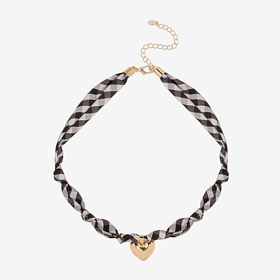 Bijoux Bar Womens Heart 16 Inch Pendant Necklace