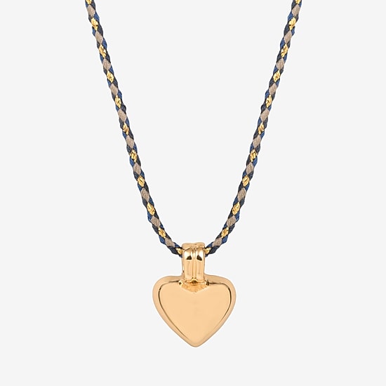 Bijoux Bar Womens Heart 16 Inch Pendant Necklace