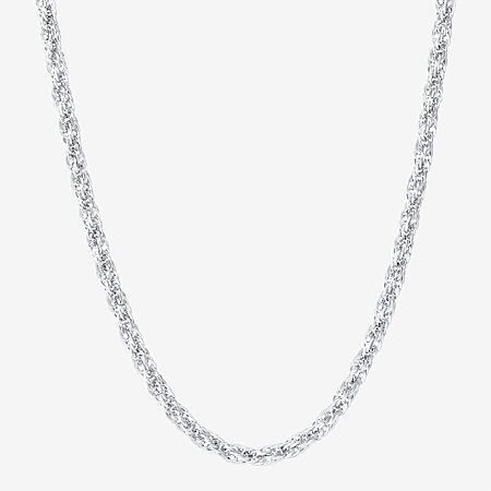 SEIY 3.5mmジャック ネックレス ホワイト 14K White Gold 20