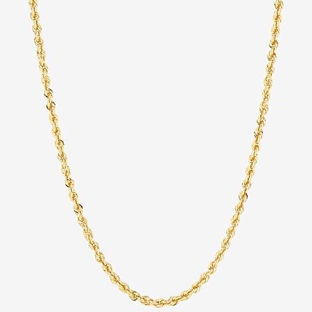10K Gold Venetian Box Chain Necklace - JCPenney