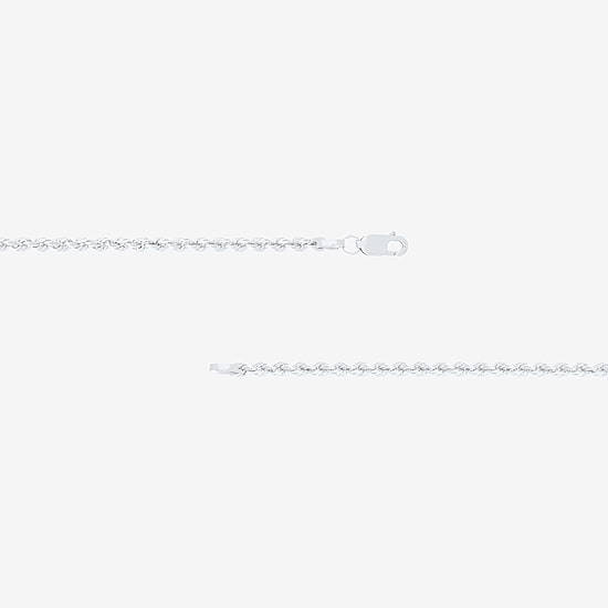 Womens 14K Gold 16 Inch Rope Chain Necklace