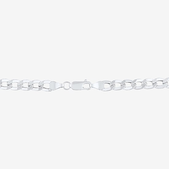 Womens 10K Gold 30 Inch Curb Chain Necklace