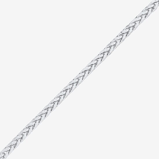 Womens 10K Gold 20 Inch Wheat Chain Necklace
