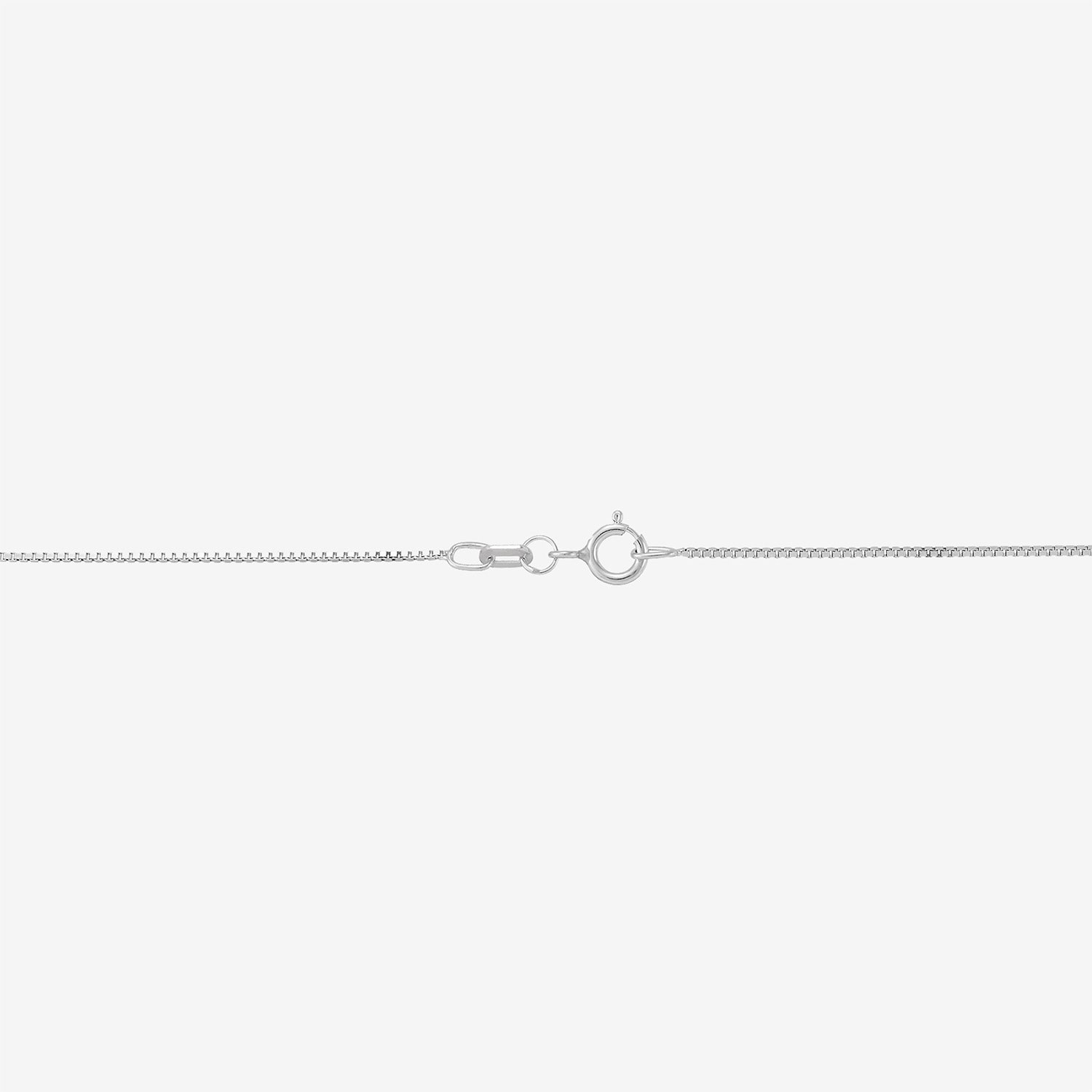 Womens 14K Gold 22 Inch Box Chain Necklace
