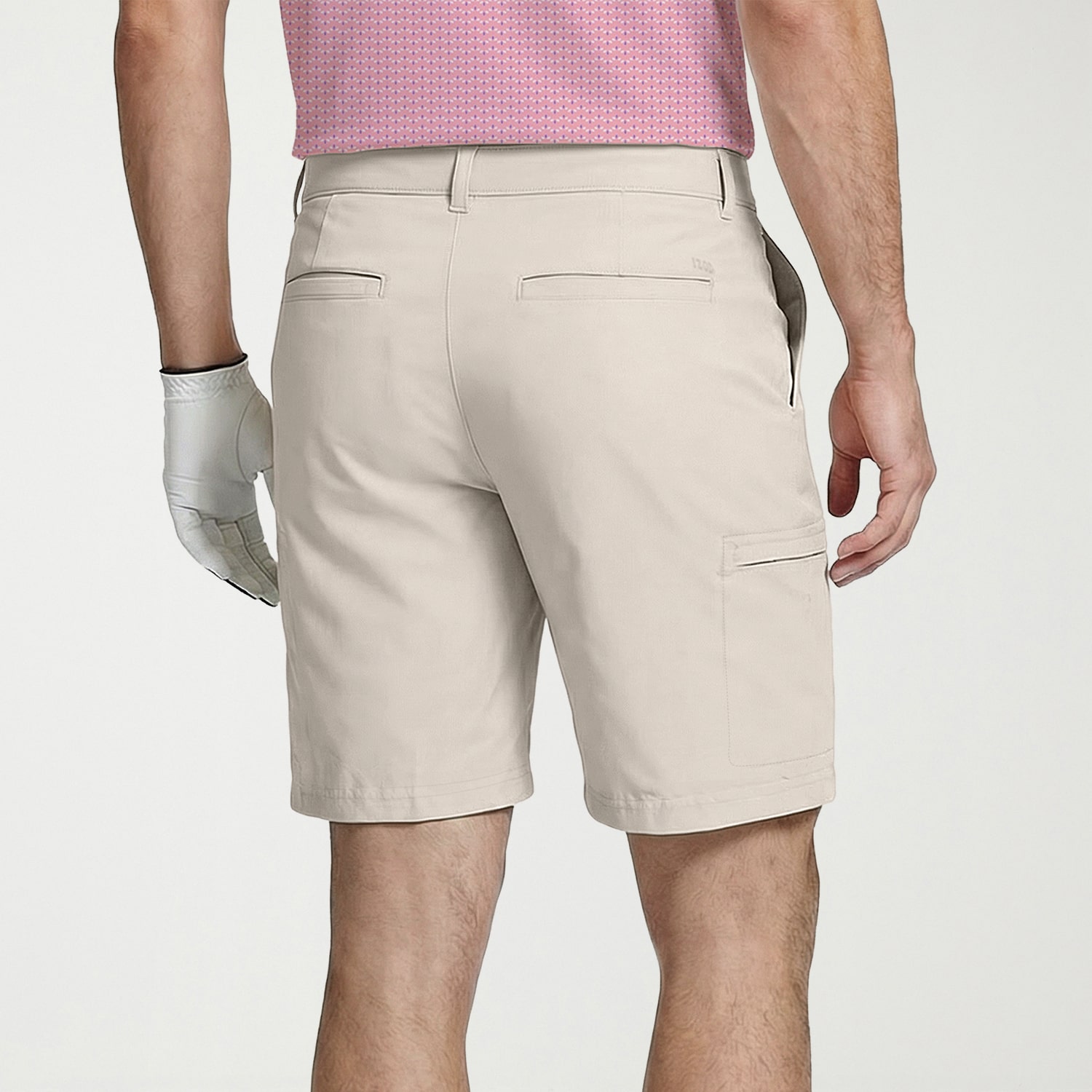 IZOD Swingflex Golf Mens 9 1/2" Stretch Fabric Quick Dry Cargo Short