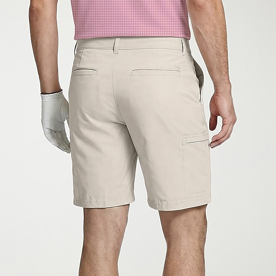 IZOD Swingflex Golf Mens 9 1/2" Stretch Fabric Quick Dry Cargo Short