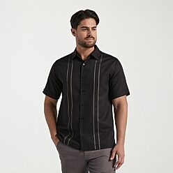 black dress shirt jcpenney J. Ferrar Ultra Comfort Mens Short Sleeve Slim Fit Stretch Fabric Wrinkle  Free Button-Down Shirt