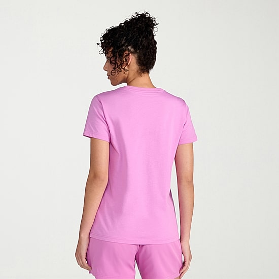 PUMA Womens Crew Neck Short Sleeve Active T-Shirt