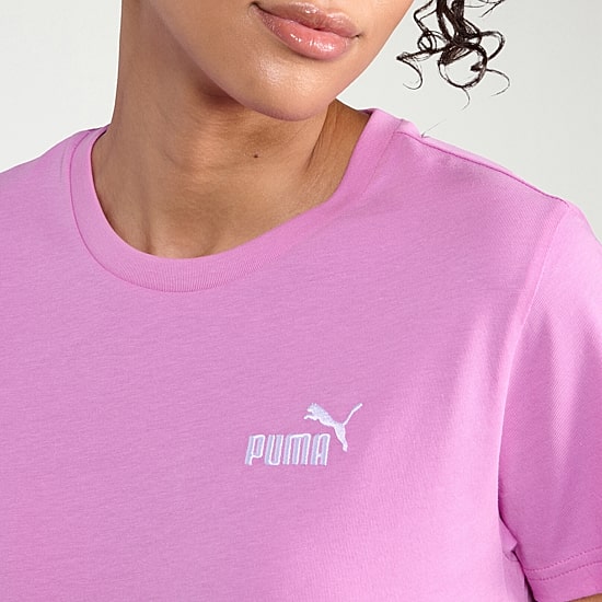 PUMA Womens Crew Neck Short Sleeve Active T-Shirt