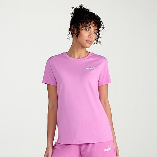 PUMA Womens Crew Neck Short Sleeve Active T-Shirt