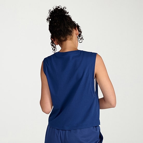 PUMA Womens Crew Neck Sleeveless Active Tank Top