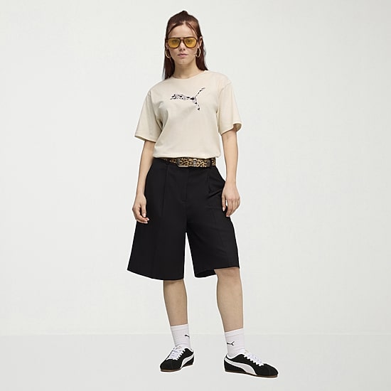PUMA Womens Crew Neck Short Sleeve Active T-Shirt