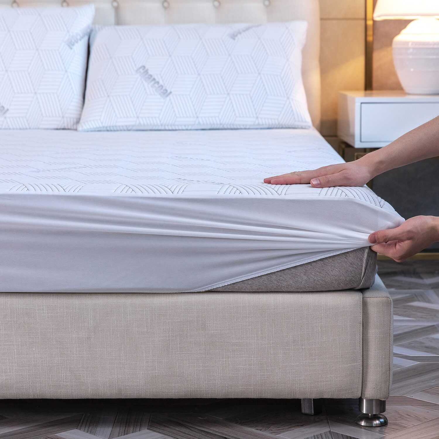 BIBB Home Waterproof Mattress Pad