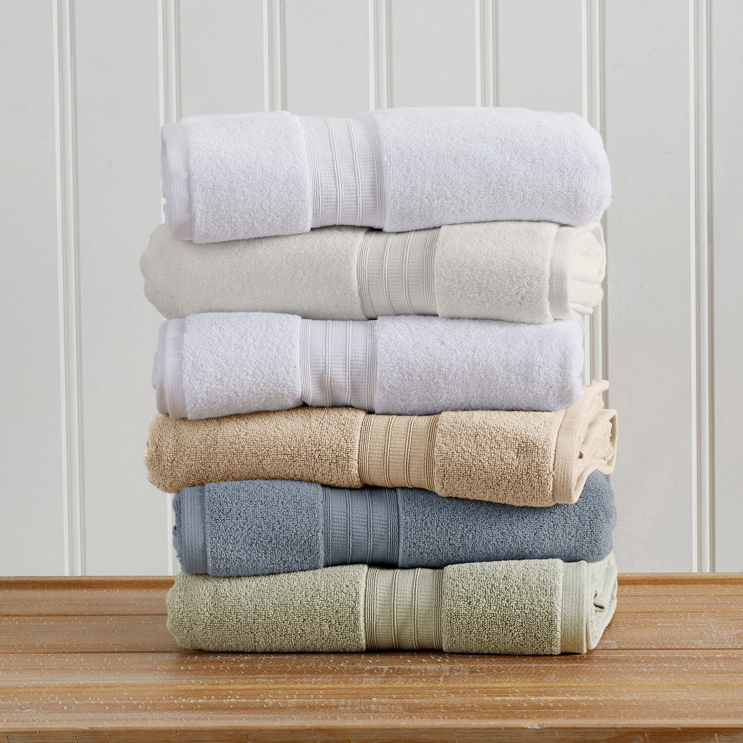 Linery Cotton Plush 4-pc. Quick Dry Bath Towel Set
