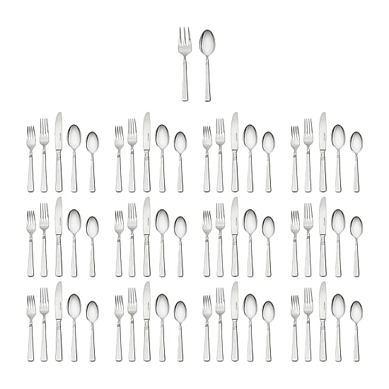 Zwilling Metrona 62-pc. 18/10 Stainless Steel Flatware Set