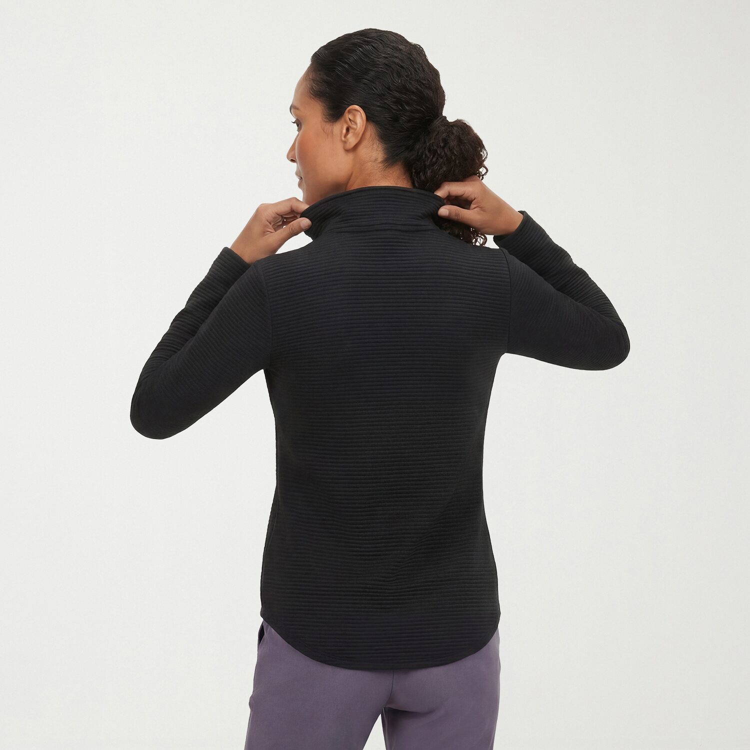 Skechers Womens Go Walk®  Ottoman Scoop Hem Jacket - Cozy Fit