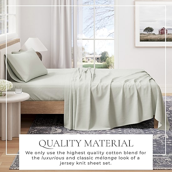 Linery Heathered Melange Sheet Set