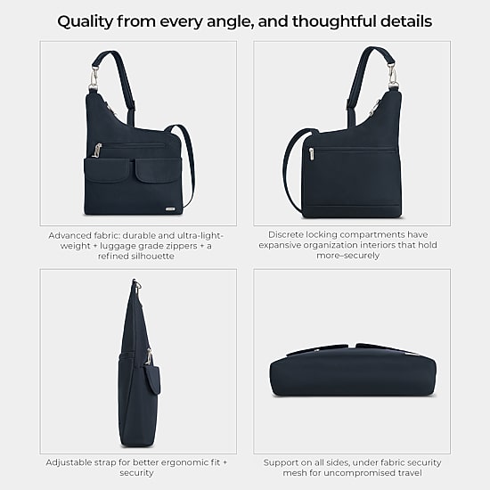 Travelon Anti-Theft Classic Crossbody Bag