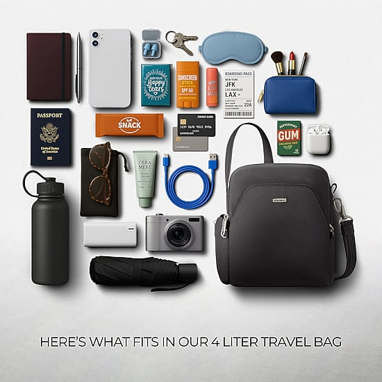 Travelon Anti-Theft Classic Travel Crossbody Bag