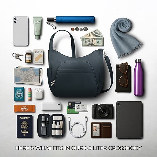 Anti-Theft Classic Crossbody Bucket Bag