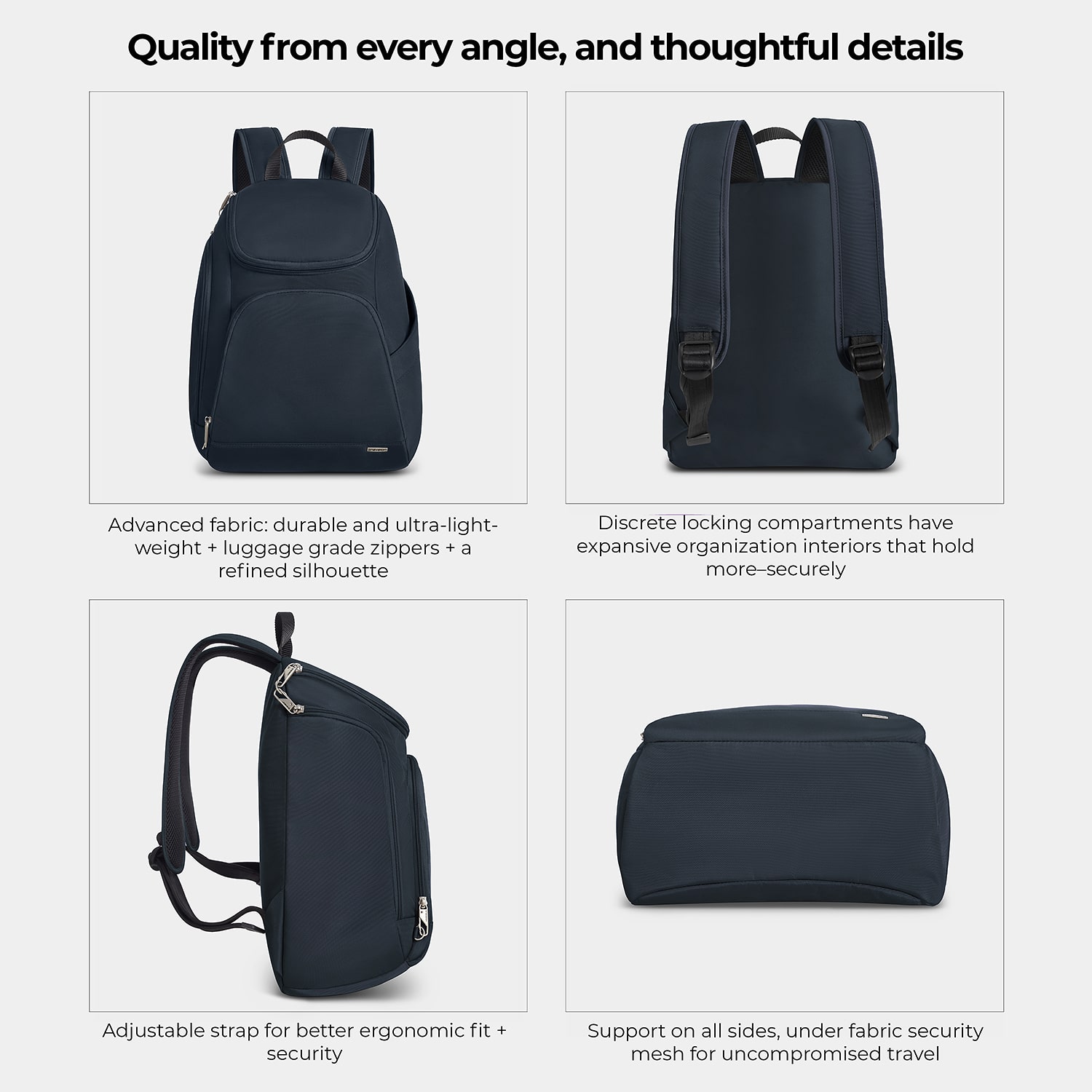 Travelon Anti-Theft Classic Womens Backpack
