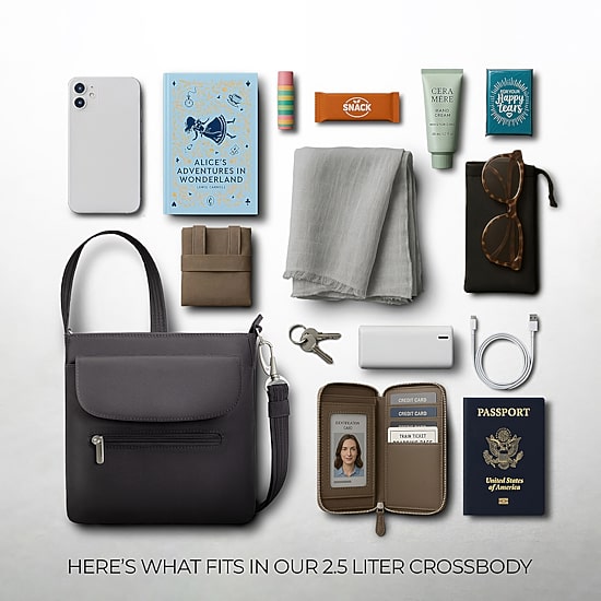Travelon Anti-theft Classic Mini Shoulder Bag