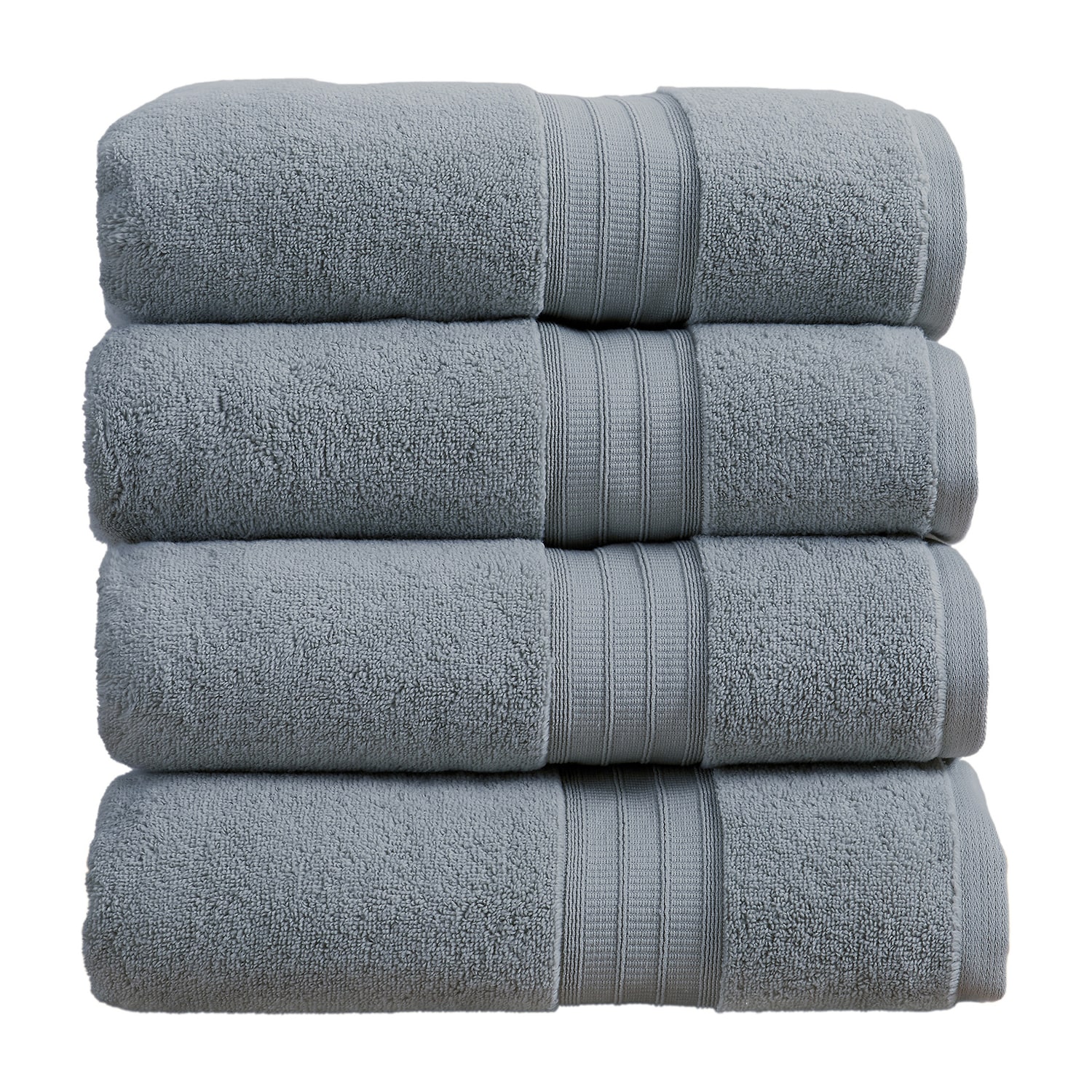 Linery Cotton Plush 4-pc. Quick Dry Bath Towel Set