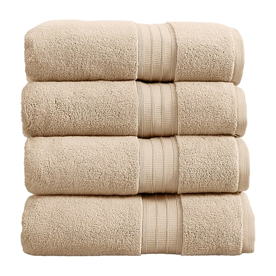 Linery Cotton Plush 4-pc. Quick Dry Bath Towel Set