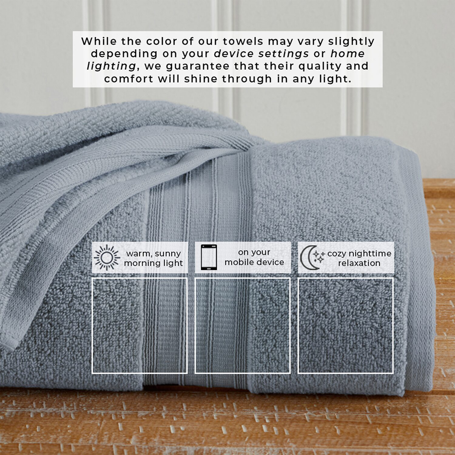 Linery Cotton Plush 4-pc. Quick Dry Bath Towel Set