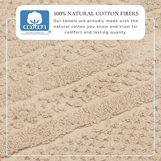 Linery Cotton Checkered Weave 8-pc. Quick Dry Bath Towel Set