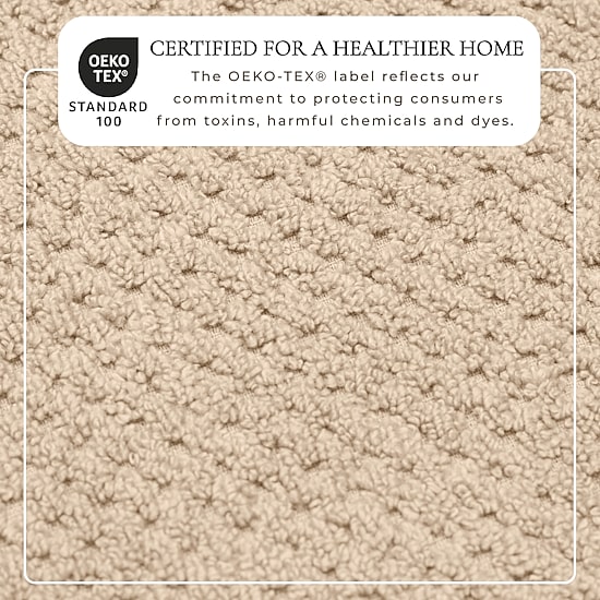 Linery Cotton Checkered Weave 8-pc. Quick Dry Bath Towel Set